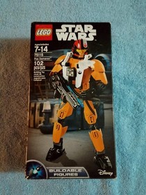 Lego Star Wars Buildable Figures Poe Dameron 75115 OPEN BOX | SEALED BAG |
