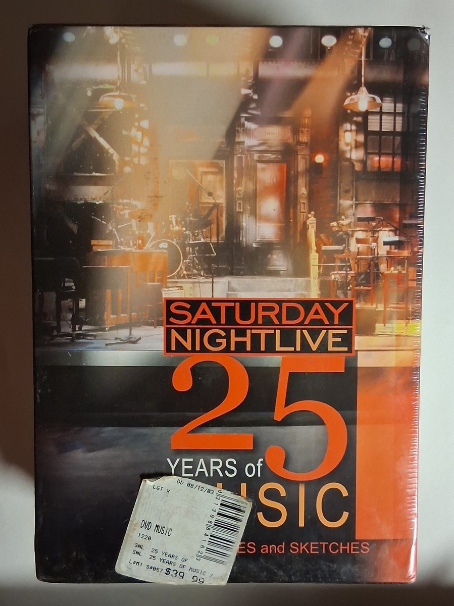 Saturday Night Live - 25 Years of Music (DVD, 2003, 5-Disc
