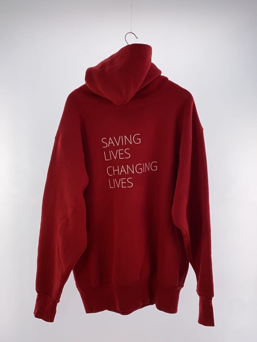 BALENCIAGA Hoodie 18AW WFP XS Cotton Red TS85 541870 TCV34
