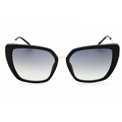 Guess GF6199 01B Black Square Cateye Plastic Sunglasses Frame 56-17-145