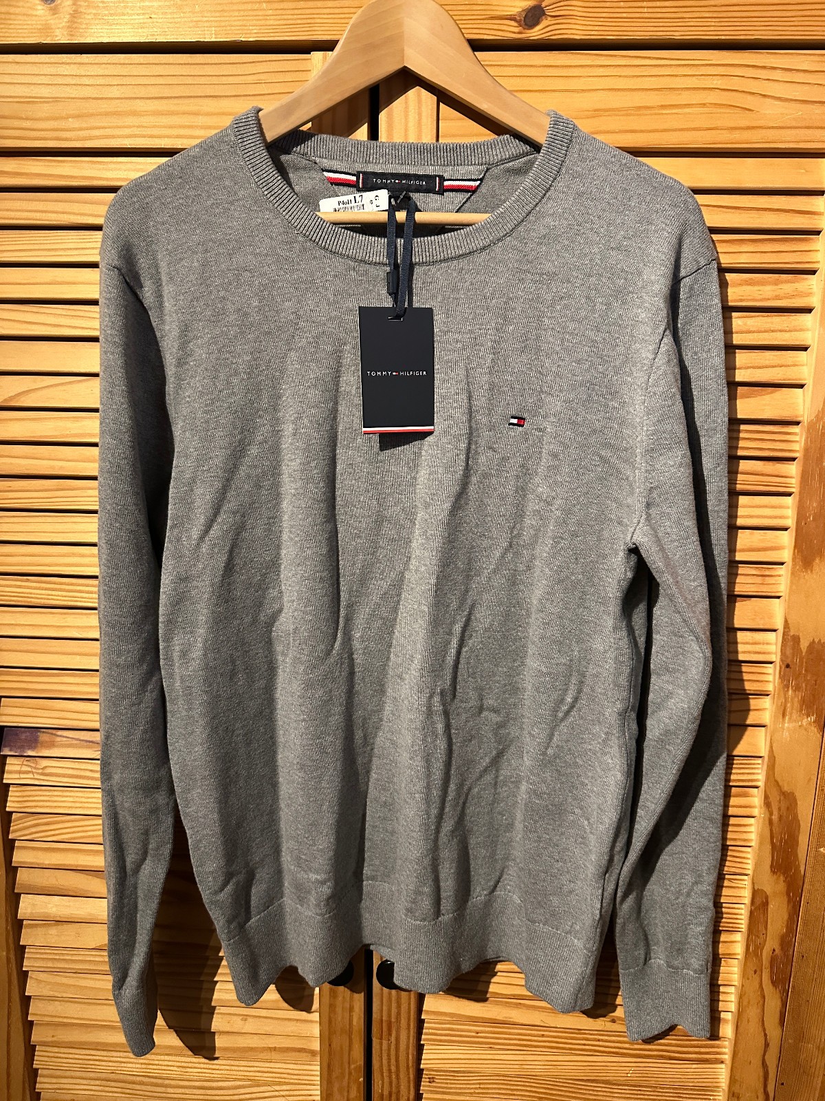 Tommy Hilfiger Core Essential cotton crew mens sweatshirt - Size medium