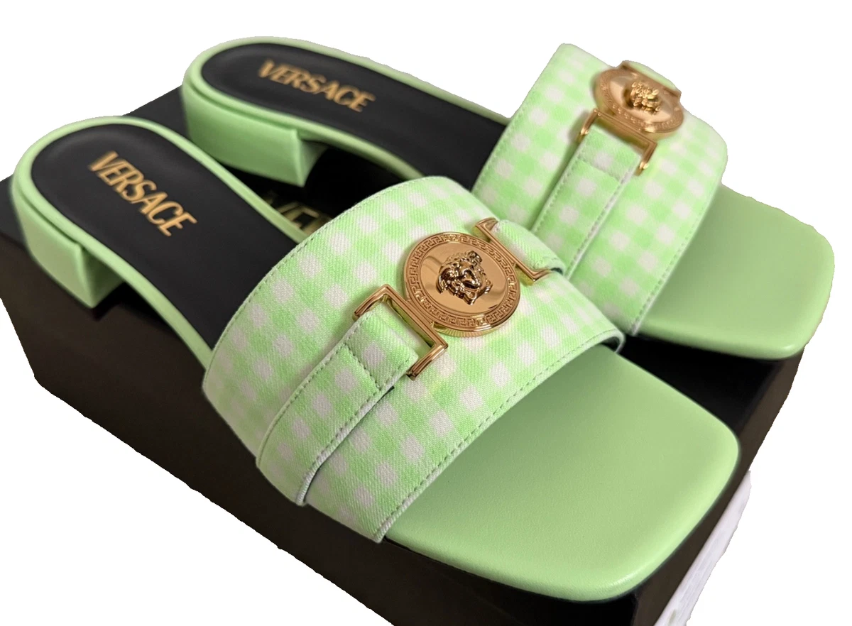 Versace Green Sandals for Women for sale | eBay display picture 1