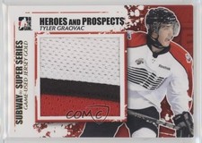 2011-12 ITG Heroes and Prospects Gold Jersey Tyler Graovac #SSM-07 2o7