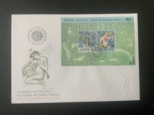 Sweden 2006 #2527 Norse Mythology - FDC