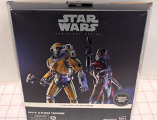 Star Wars The Black Series Carbonized NED-B & Purge Trooper 2pk New DMG PKG