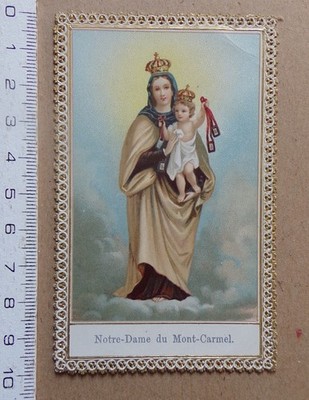 § Andachtsbild Notre Dame du Mont Carmel