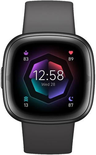 Fitbit Sense 2 Health and Fitness Smartwatch, One Size - Grey/Graphite -...