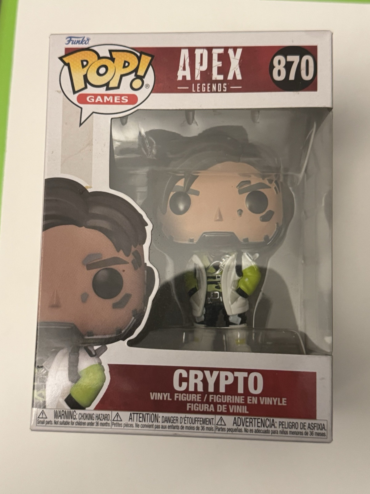 Funko Pop! Crypto 870 Apex Legends Video Games Vinyl Figure Toy w/protector