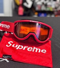 New SUPREME SMITH Ski Snowboard Goggles Dirt Bike ATV Off-road SXS FW15 - RED