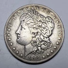 1884-S San Francisco Mint Morgan Silver Dollar XF+