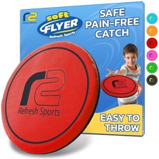 Durable Flying Disc for Kids WaterResistant Beach Toy for Outdoor Fun
