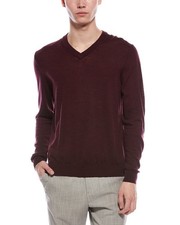 Bruno Magli Wool V-Neck Sweater Men's