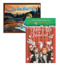 Hurry up Houdini Do You See What I See Kids 2 Book Set
