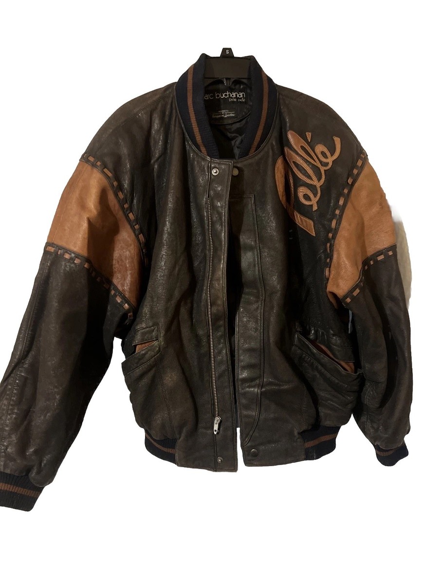 Vintage Marc Buchanan Pelle Pelle Soda Club European Leather Brown