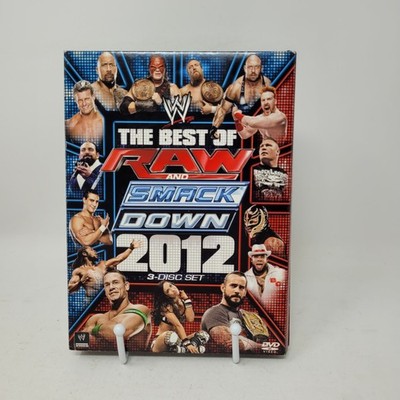 WWE The Best of Raw and SmackDown 2012 3-Disc Set DVD Video Wrestling