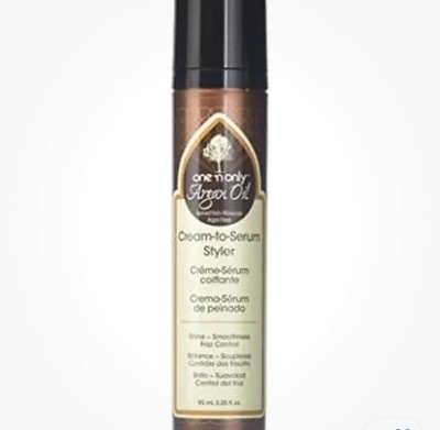 One  n Only Argan Oil Cream to Serum Styler 3.25oz Babyliss Frizz Control New