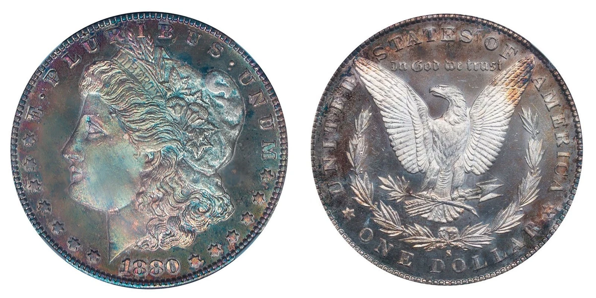 MS 63 Graded 1880 Year Morgan US Dollars (1878-1921) for sale | eBay