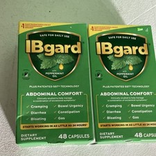 2 Units IBgard  Abdominal Comfort  48 Capsules 96 Total Exp: READ