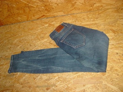 BLUE MONKEY 30(W30/L32) Damen Stretchjeans/Jeans blau used Honey