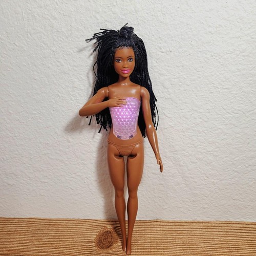 SINGING BARBIE Brooklyn African American Doll Micro Braids Freckles NEW for OOAK - Picture 3 of 8