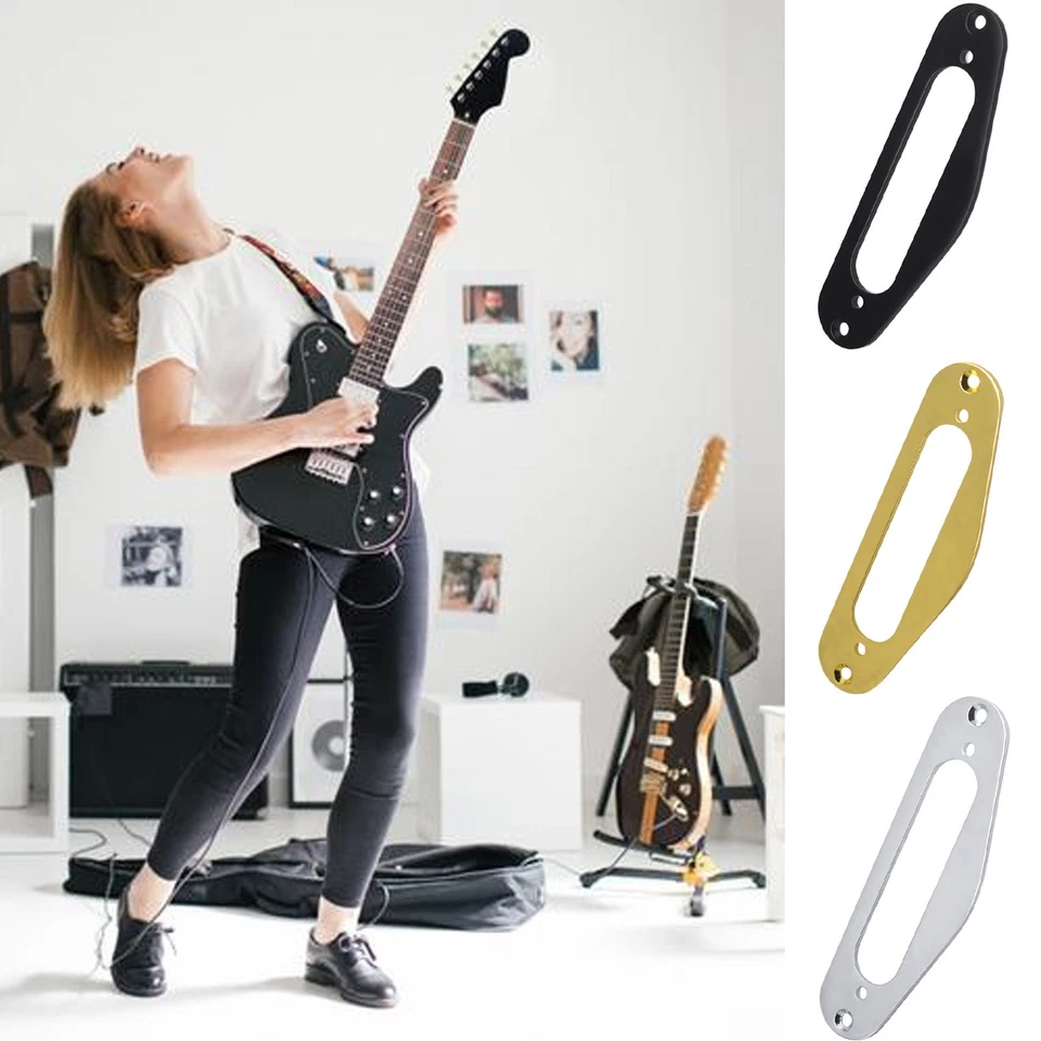 1PC Single Coil Pickup Ring Aluminum Alloy Pickup Frame for Electric Guitars - Image 2 of 4