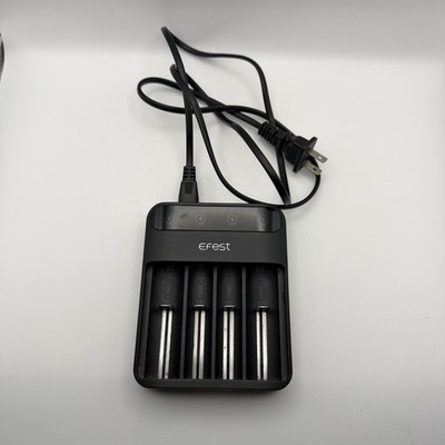 Efest Lush Q4 Lithium Battery Charger with Cord