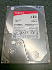 TOSHIBA E300 3TB SATA HDD, HDWA130, 3.5", (Low Use)