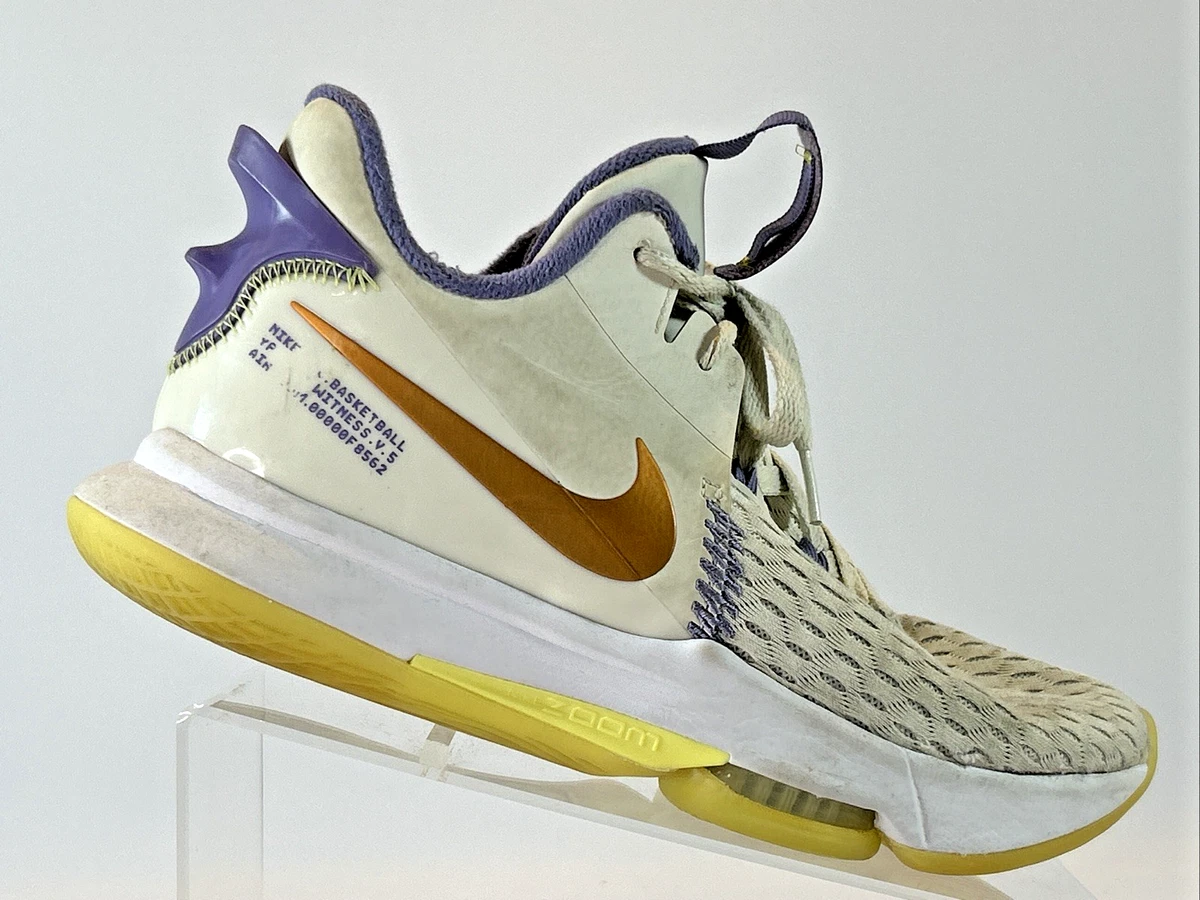 Nike LeBron Witness 5 Summit White Metallic Bronze | eBay display picture 2