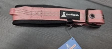 Sparkly Brand Dog Collar Size Large Padded With Handle 19" NEW