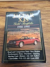 Jaguar XJS Gold Portfolio 1988-1995 Road Test Brooklands Road Tests Softc EUC 
