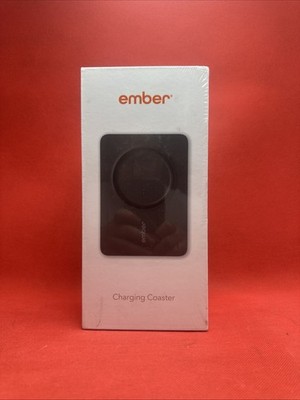 Ember Smart Travel Mug 1 &2 Charging Coaster Base Power Adapter Black NEW SEALED