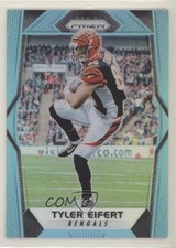 2017 Panini Prizm Light Blue Prizm 180/199 Tyler Eifert #171 03jn