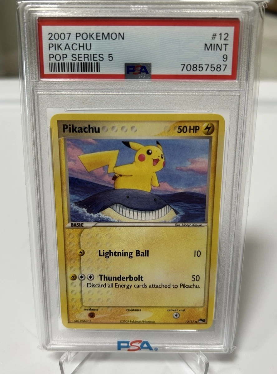 Pikachu Pokémon TCG Professional Sports Authenticator (PSA) Grade