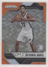 2016-17 Panini Prizm Orange Prizm 32/49 Deyonta Davis #69 0z6