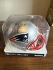 Julian Edelman Autographed Mini Helmet Coa