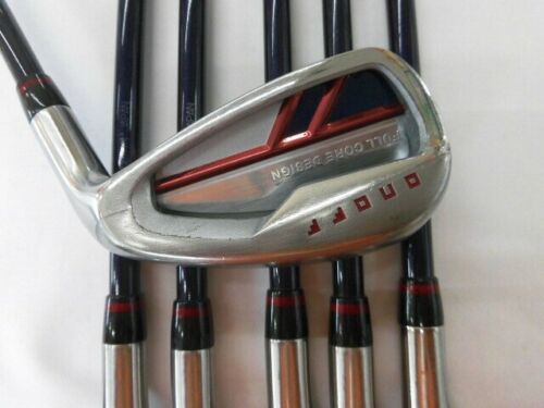 Globeride ONOFF AKA 2020 6pcs 6-9+Pw+Aw Iron Set MP-520I Flex Regular Graphite - Picture 2 of 6