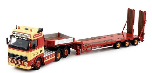 TEKNO VOLVO FH12 TRATTORE 6X2 & SEMIRIMORCHIO GOLDHOFER "TORBEN RAFN" MINT - Foto 2 di 5