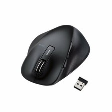 ELECOM Wireless Mouse Blue LED Grip Feeling EX-G Series L Size 2.4GHz 5 Buttons