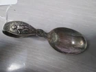 Vintage Reed & Barton Cupid Angel Sterling Silver Baby Spoon  #9