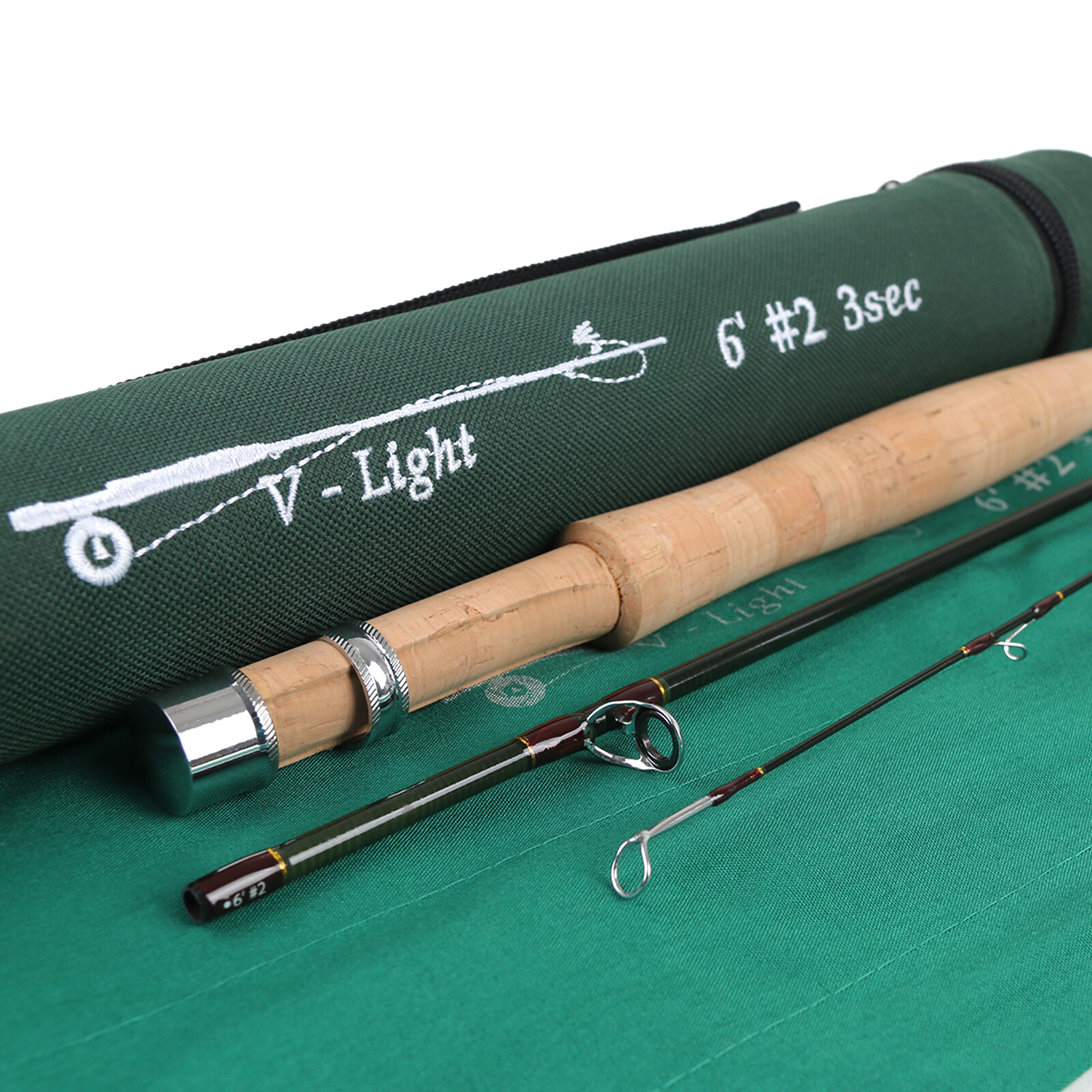 Maxcatch VLight Fly Rod 1/2/3WT 6'/6'6"/7'/7'6" Fly Fishing Rod Small