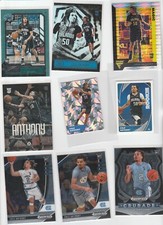 COLE ANTHONY LOT (15) DIFFERENT W/ 12 2020-21 RC ROOKIE FLUX PRIZM REFRACTOR