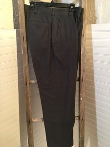 George para hombre Pantalones de vestir 32x32 Gris Oscuro Classic Fit 354 |  eBay