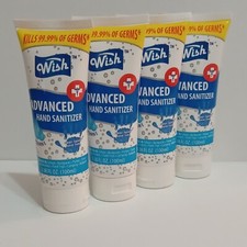 Wish Hand Sanitizer 3.38oz. bundle of 4