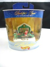 Hot Wheels Holiday Series IV 1998 Santa's Race Cars 2 of 3 Rudolph's Racer NIP