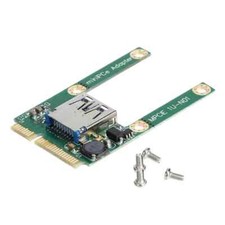 Mini PCIE to USB3.0 PCI Express Adapter Expansion Card Riser Card Adapter for PC