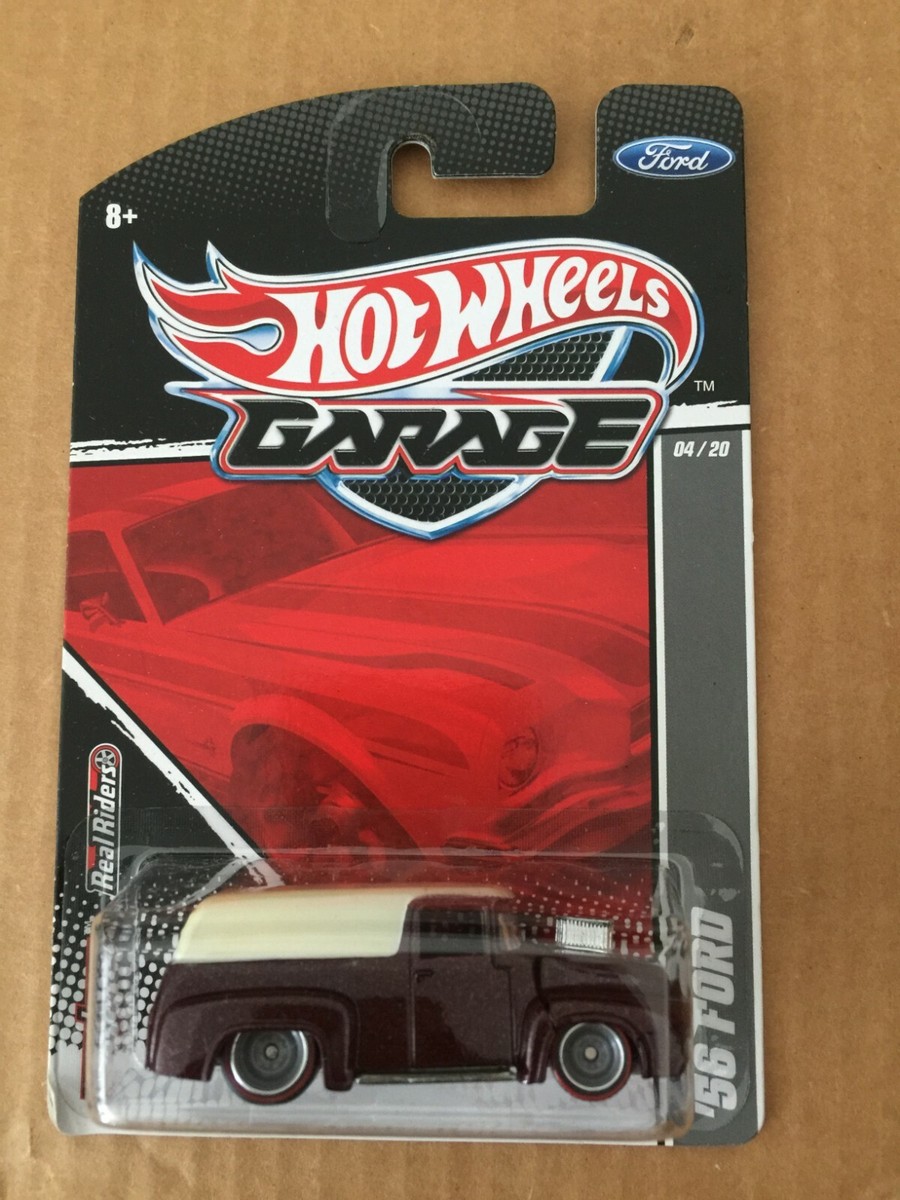 Hot Wheels Wayne's Garage カスタム'56フォード Amazon.com: Hot Wheels Wayne's Garage Real Riders Custom '56