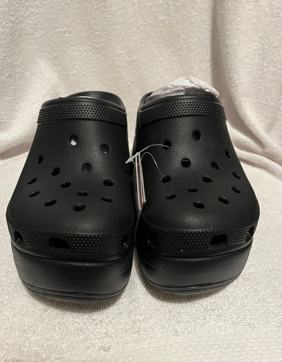 Crocs Siren Heeled Clog - Black Colored - 208547-001