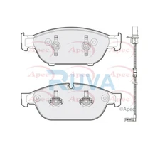 Fits Audi A8 2010-2018 2.0 3.0 TDi Ruva Front Brake Pads Set 4H0698151G
