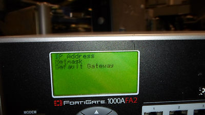 FORTINET FORTIGATE-1000A FA2 FIREWALL 10-PORTS USED 