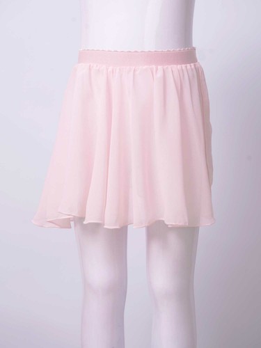 Girls Pull-On Wrap Skirts Classic Chiffon Ballet Dance Mini Skirt with Tie Waist - Picture 23 of 146